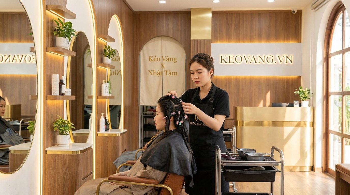Học tóc nam hay tóc nữ dễ kiếm tiền hơn? Phân tích lương sau khi đào tạo tại Kéo Vàng