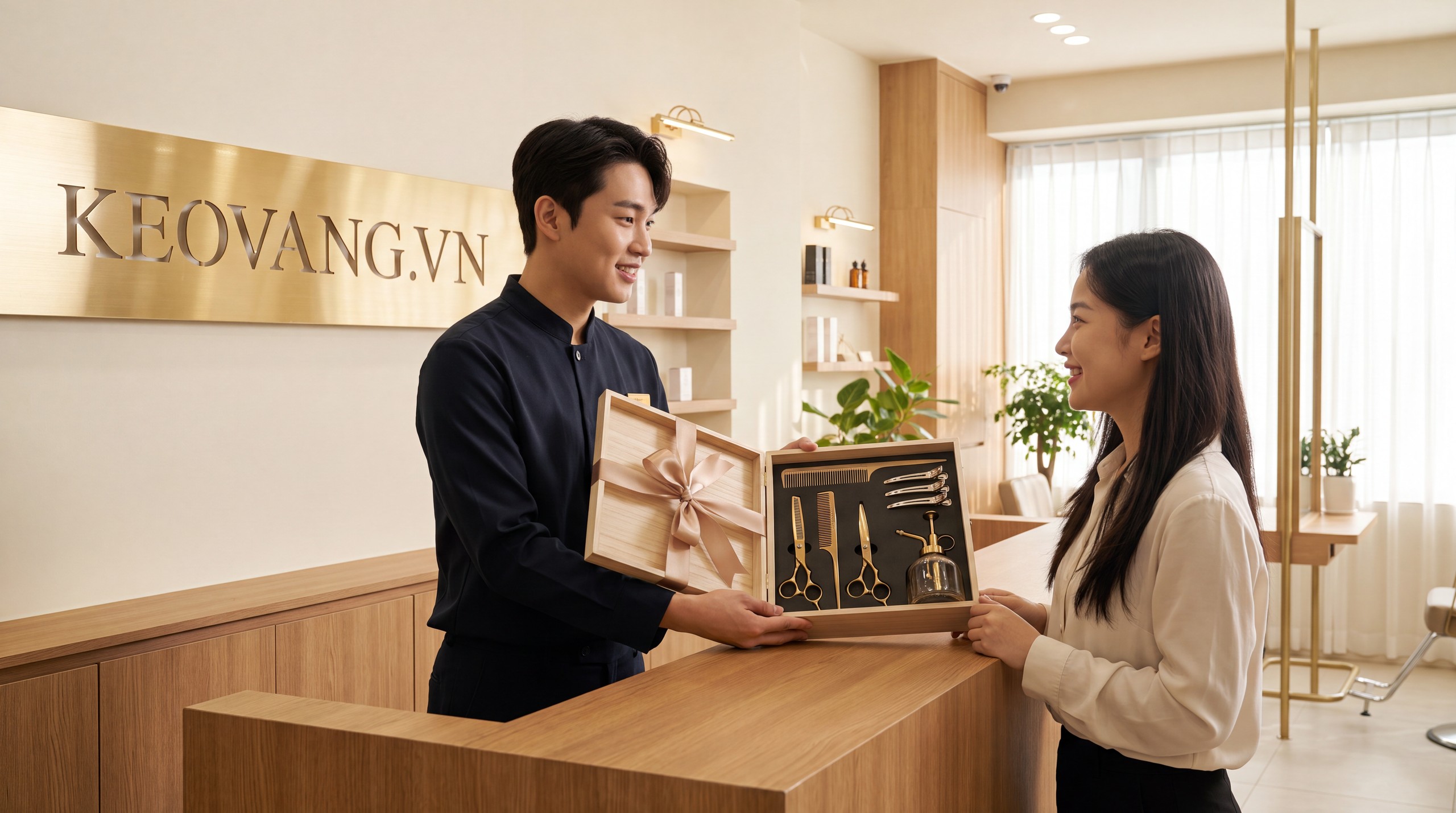 Học phí và ưu đãi khóa học nghề tóc Kéo Vàng