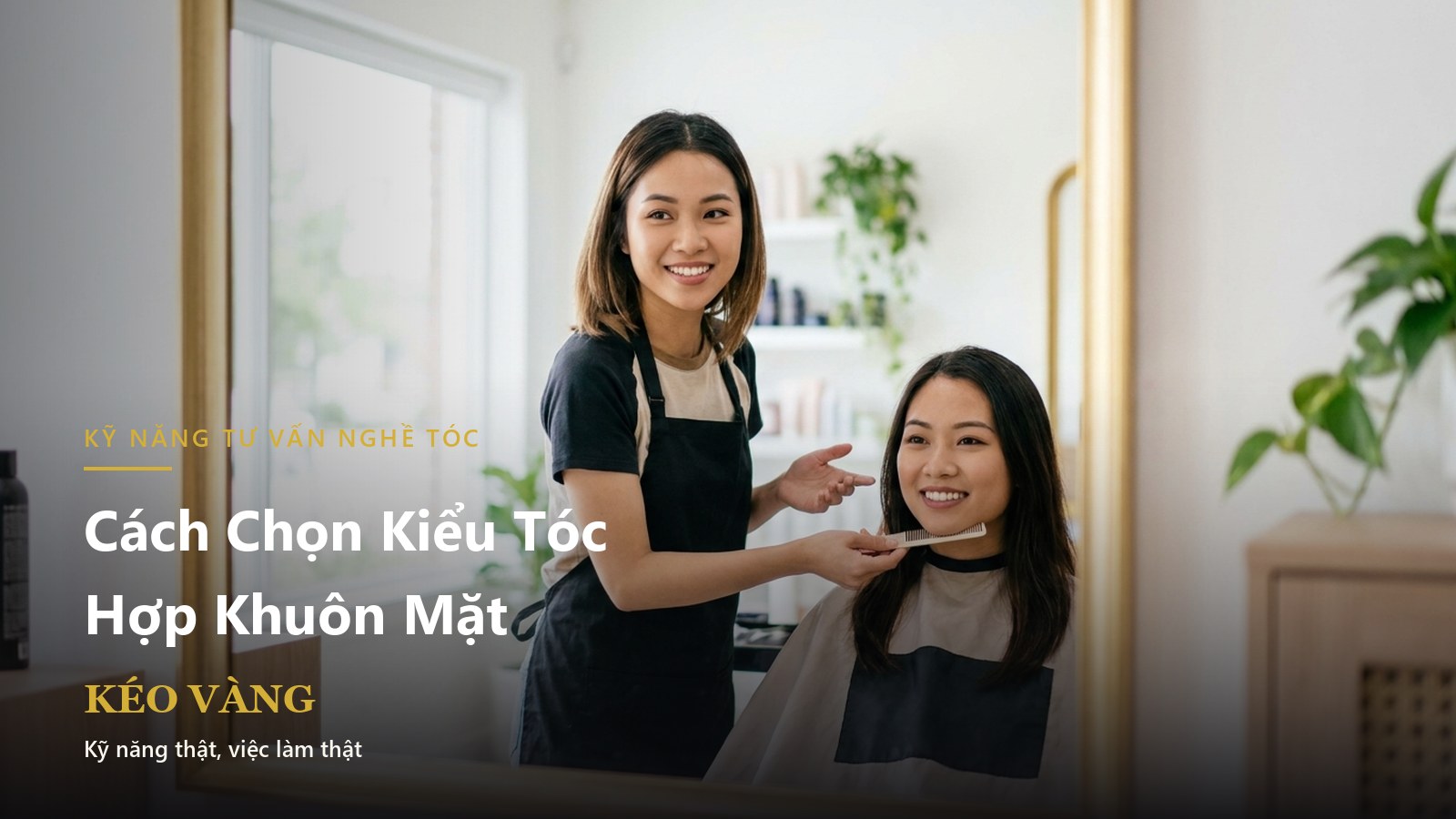 Cách Chọn Kiểu Tóc Hợp Khuôn Mặt: Kỹ Năng Tư Vấn Thợ Tóc Phải Biết