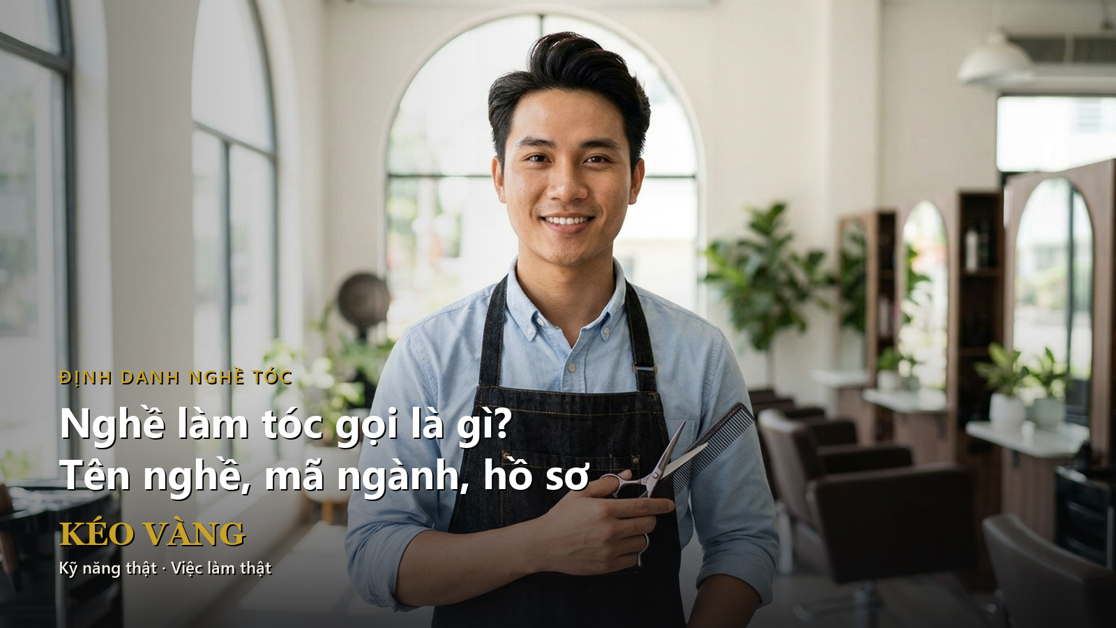 Nghề Làm Tóc Gọi Là Gì? Tên Nghề, Mã Ngành Và Ghi Hồ Sơ